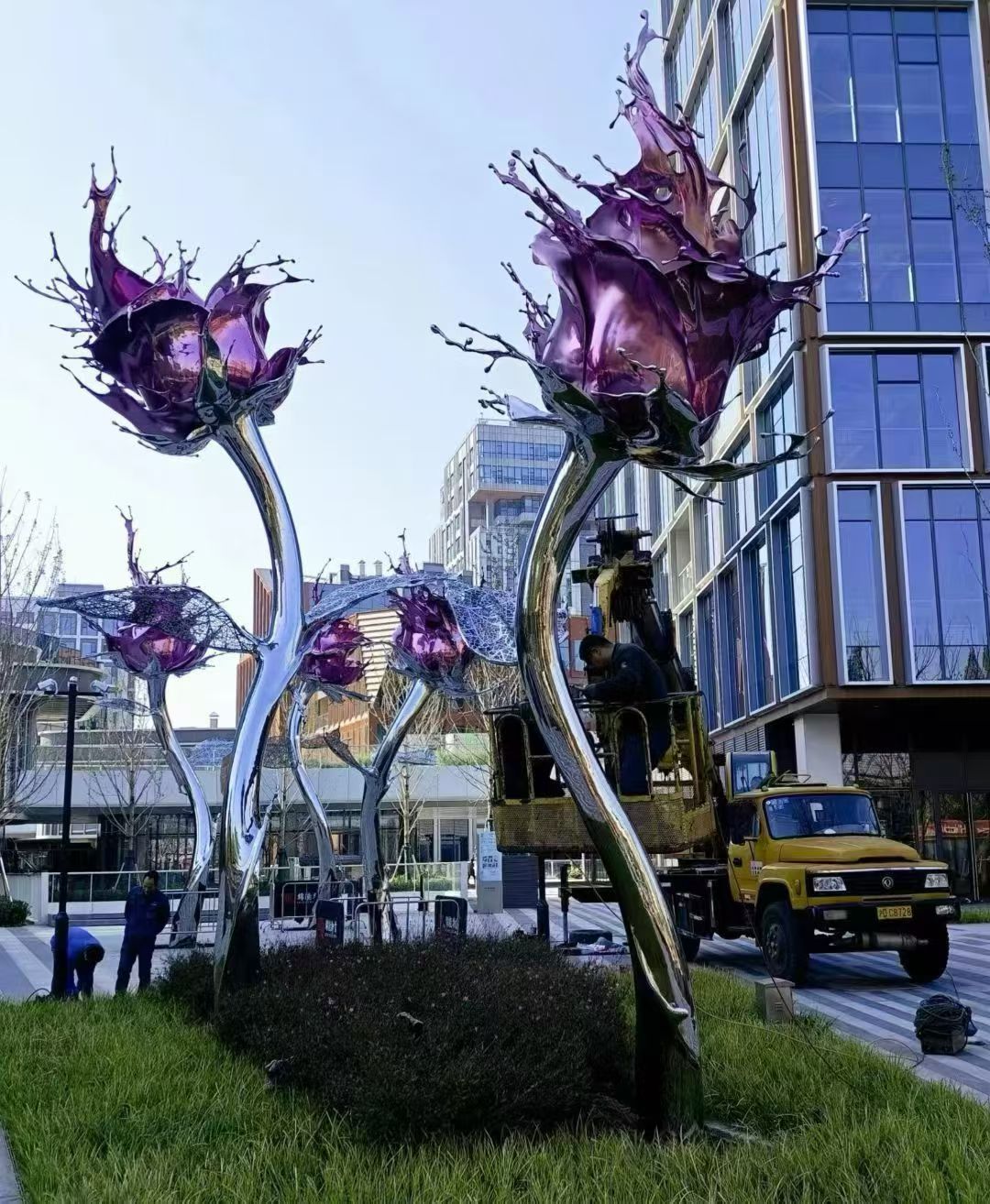 萍乡市玻璃钢雕塑城市雕塑 - 方案